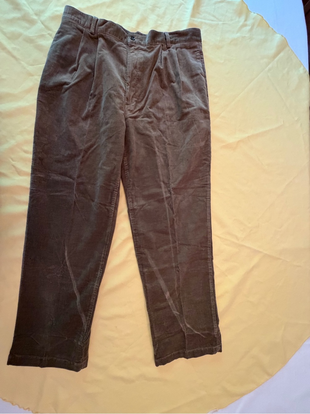 Dockers Brown Corduroy Casual Trousers 38”x 32” inseam